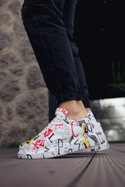 CH255 - CBT Colorfull Erkek Ayakkabı DERGI BASKI