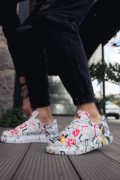 CH255 - CBT Colorfull Erkek Ayakkabı DERGI BASKI