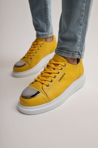 CH175 - CBT Mirror Erkek Ayakkabı SARI