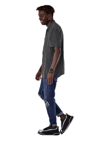 CH241 - CST Signature Line Up Erkek Ayakkabı SIYAH/GUMUS