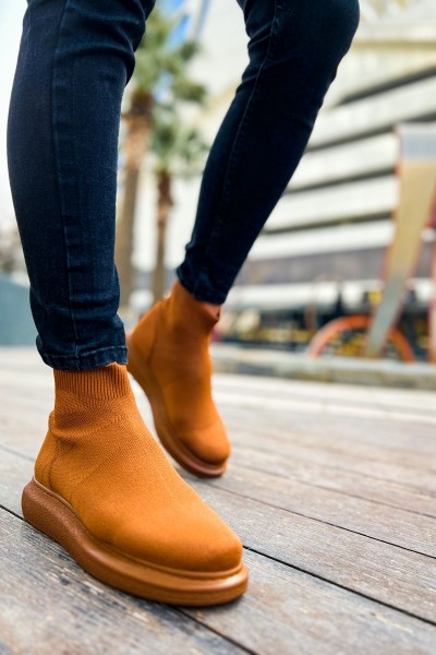 CH207 - TRT Maglieria-T Erkek Ayakkabı TABA