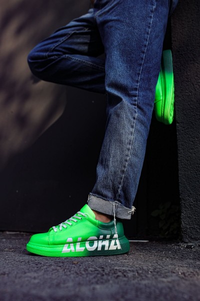 CH254 - CBT Pittura Erkek Ayakkabı 403 ALH YESIL / KOYU YESIL