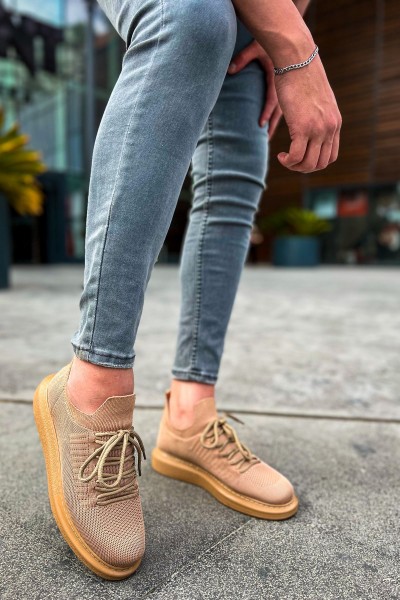 CH307 - RT Tricot Erkek Ayakkabı TABA