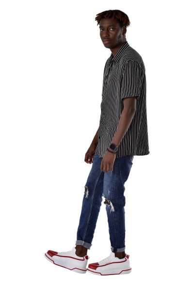 CH241 - CBT Signature Line Up Erkek Ayakkabı KIRMIZI / BEYAZ