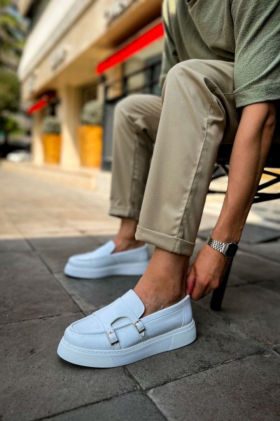 CH417 - CBT Mancini Erkek Ayakkabı BEYAZ