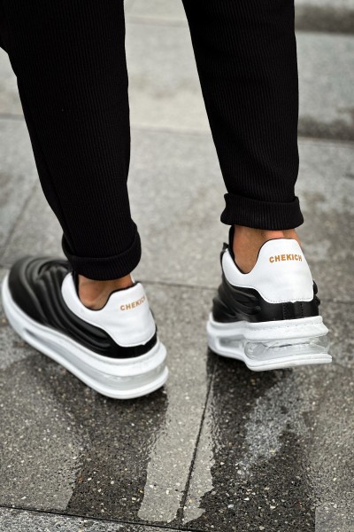 CH299 - GBT Sollıevo Erkek Ayakkabı SIYAH/BEYAZ