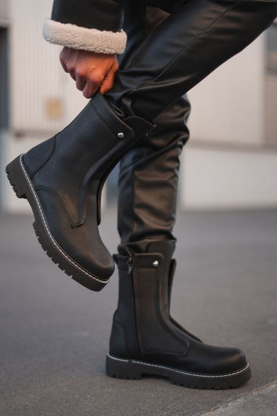 CH027 - CST Quebec Erkek Bot SIYAH