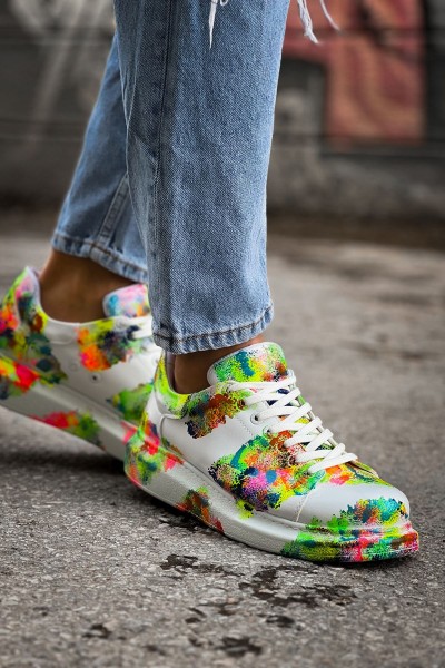 CH254 - CBT Pittura Erkek Ayakkabı 550 COLORFULL