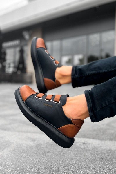 CH253 - CST Mirror Non Man Sneakers SIYAH/TABA CH253 - CST Mirror Non Man Sneakers SIYAH/TABA