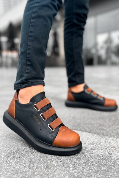 CH253 - CST Mirror Non Man Sneakers SIYAH/TABA CH253 - CST Mirror Non Man Sneakers SIYAH/TABA