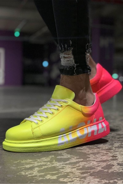 CH254 - CBT Pittura Erkek Ayakkabı 401 ALH SARI / PEMBE CH254 - CBT Pittura Erkek Ayakkabı 401 ALH SARI / PEMBE