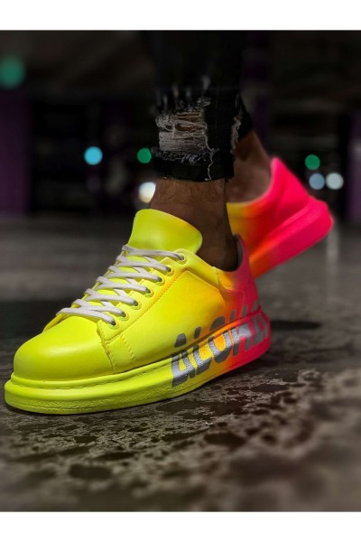 CH254 - CBT Pittura Erkek Ayakkabı 401 ALH SARI / PEMBE CH254 - CBT Pittura Erkek Ayakkabı 401 ALH SARI / PEMBE