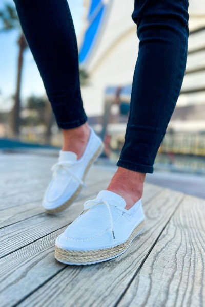 CH311 - Espadril Erkek Ayakkabı BEYAZ CH311 - Espadril Erkek Ayakkabı BEYAZ