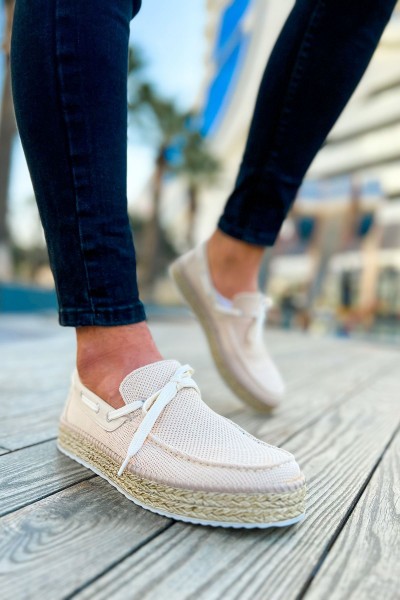 CH311 - Espadril Erkek Ayakkabı BEJ CH311 - Espadril Erkek Ayakkabı BEJ