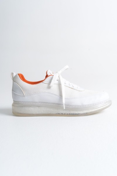 CH181 - RRT İpekyol  Erkek Ayakkabı BEYAZ - TURUNCU