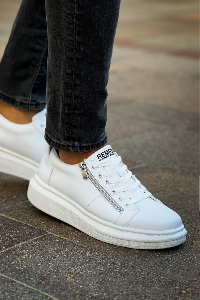 RS601 - Lüx Süet Erkek Ayakkabı BEYAZ