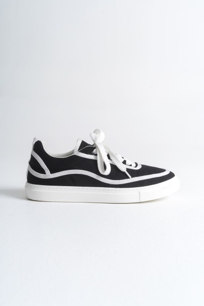 RS625 - Keten Erkek Spor Ayakkabı SİYAH - BEYAZ