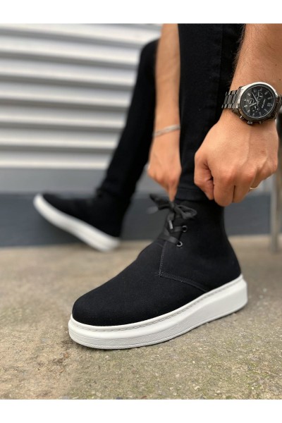 JY207 Oslo Bağcıklı Ortopedik Taban Süet Erkek Spor Bot SBT - Siyah JY207 Oslo Bağcıklı Ortopedik Taban Süet Erkek Spor Bot SBT - Siyah