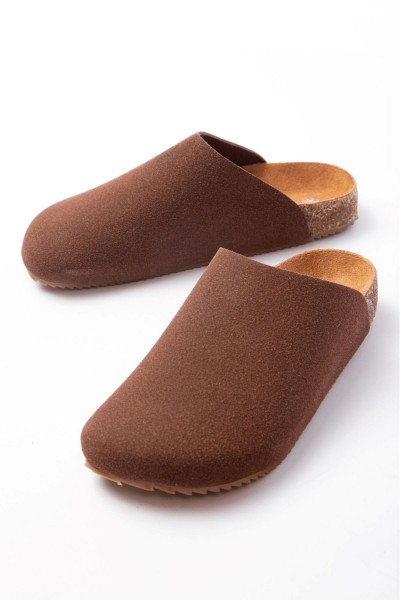 JY0556 Ravn Bağcıksız Hakiki Süet Deri Erkek Günlük Mantar Taban Loafer Klasik Ayakkabı HDMT - Kahve JY0556 Ravn Bağcıksız Hakiki Süet Deri Erkek Günlük Mantar Taban Loafer Klasik Ayakkabı HDMT - Kahve