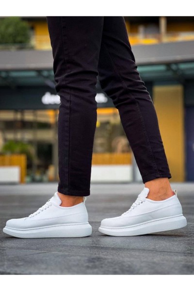 JY814 Axel Bağcıklı Cilt Erkek Günlük Sneaker Ayakkabı CBT Beyaz JY814 Axel Bağcıklı Cilt Erkek Günlük Sneaker Ayakkabı CBT Beyaz