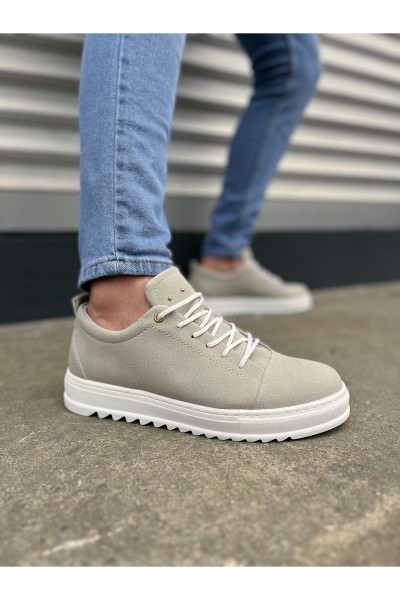 JY152 Cool Bağcıklı Süet Erkek Günlük Spor Klasik Ayakkabı SBT - Gri JY152 Cool Bağcıklı Süet Erkek Günlük Spor Klasik Ayakkabı SBT - Gri