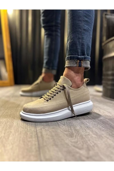 JY914 Drake Bağcıklı Süet Erkek Günlük Sneaker Ayakkabı SBT Krem JY914 Drake Bağcıklı Süet Erkek Günlük Sneaker Ayakkabı SBT Krem