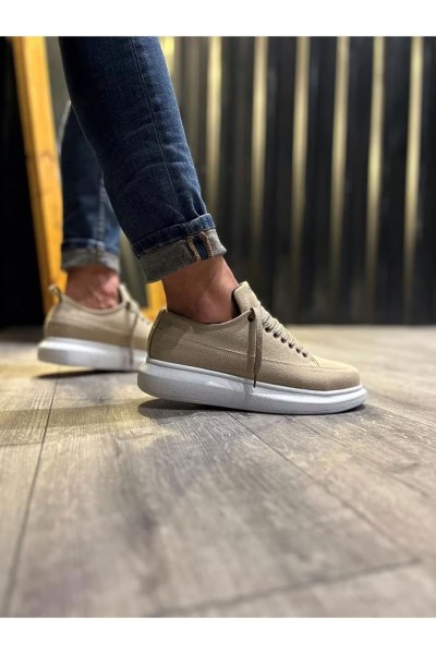 JY914 Drake Bağcıklı Süet Erkek Günlük Sneaker Ayakkabı SBT Krem JY914 Drake Bağcıklı Süet Erkek Günlük Sneaker Ayakkabı SBT Krem