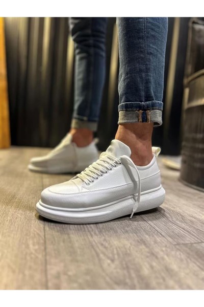 JY914 Drake Bağcıklı Cilt Erkek Günlük Sneaker Ayakkabı CBT Beyaz JY914 Drake Bağcıklı Cilt Erkek Günlük Sneaker Ayakkabı CBT Beyaz
