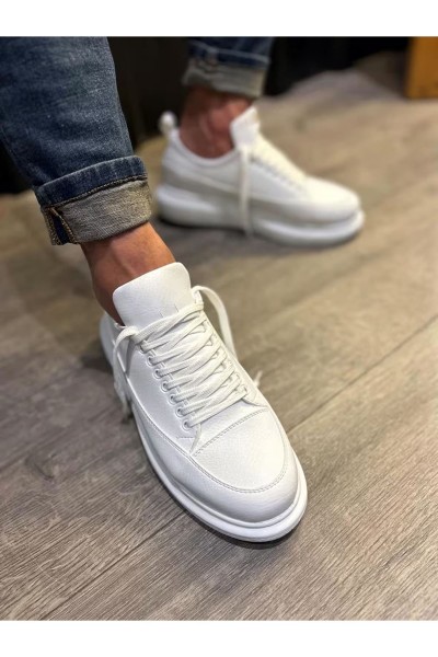 JY914 Drake Bağcıklı Cilt Erkek Günlük Sneaker Ayakkabı CBT Beyaz JY914 Drake Bağcıklı Cilt Erkek Günlük Sneaker Ayakkabı CBT Beyaz