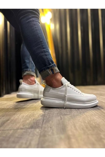 JY914 Drake Bağcıklı Cilt Erkek Günlük Sneaker Ayakkabı CBT Beyaz JY914 Drake Bağcıklı Cilt Erkek Günlük Sneaker Ayakkabı CBT Beyaz