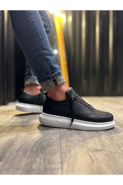 JY914 Drake Bağcıklı Cilt Erkek Günlük Sneaker Ayakkabı CBT Siyah JY914 Drake Bağcıklı Cilt Erkek Günlük Sneaker Ayakkabı CBT Siyah