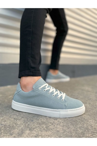 JY122 Mode Bağcıklı Süet Erkek Günlük Sneaker Ayakkabı SBT - Mavi JY122 Mode Bağcıklı Süet Erkek Günlük Sneaker Ayakkabı SBT - Mavi