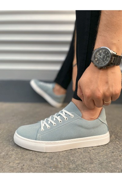 JY122 Mode Bağcıklı Süet Erkek Günlük Sneaker Ayakkabı SBT - Mavi JY122 Mode Bağcıklı Süet Erkek Günlük Sneaker Ayakkabı SBT - Mavi