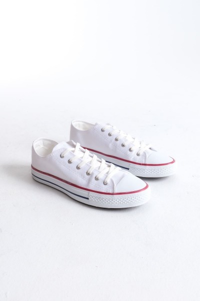 JY0422 Luke Bağcıklı Keten Kumaş Erkek Günlük Sneaker Ayakkabı KBT - Beyaz JY0422 Luke Bağcıklı Keten Kumaş Erkek Günlük Sneaker Ayakkabı KBT - Beyaz
